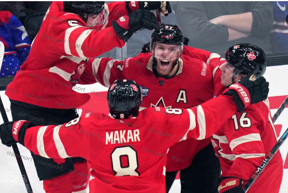 National Team 5 Devon Toews Jersey 2025 Canada Hockey 4 Nations Face-Off 50 Binnington 33 Adin Hill 35 Sam Montembeault 89 Drew Doughty 8 Cale Makar 4