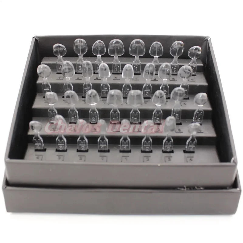 32Pcs/Set Autoclavable Dental Veneer Mould Kit Composite Resin Mold Light Cure Anterior Front Teeth Mould Teeth Whitening Tools 250227