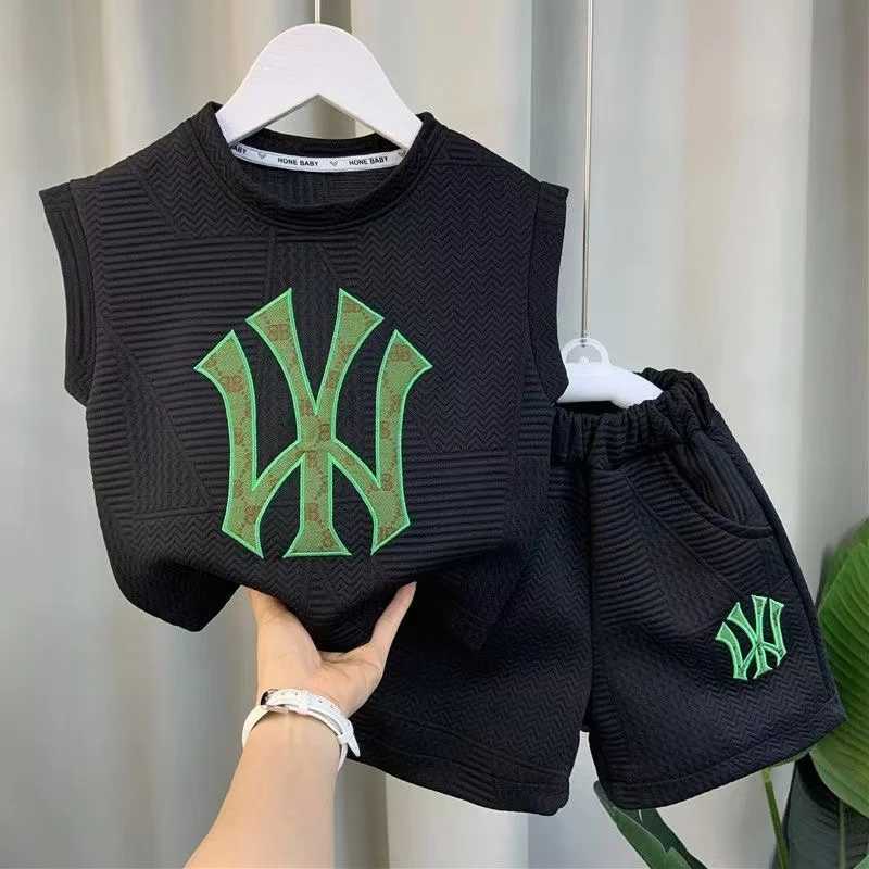 Trendy Toddler Wear: Lightweight 2PCs Embellished Garment Ensemble Perfect For Warm Weather L260115