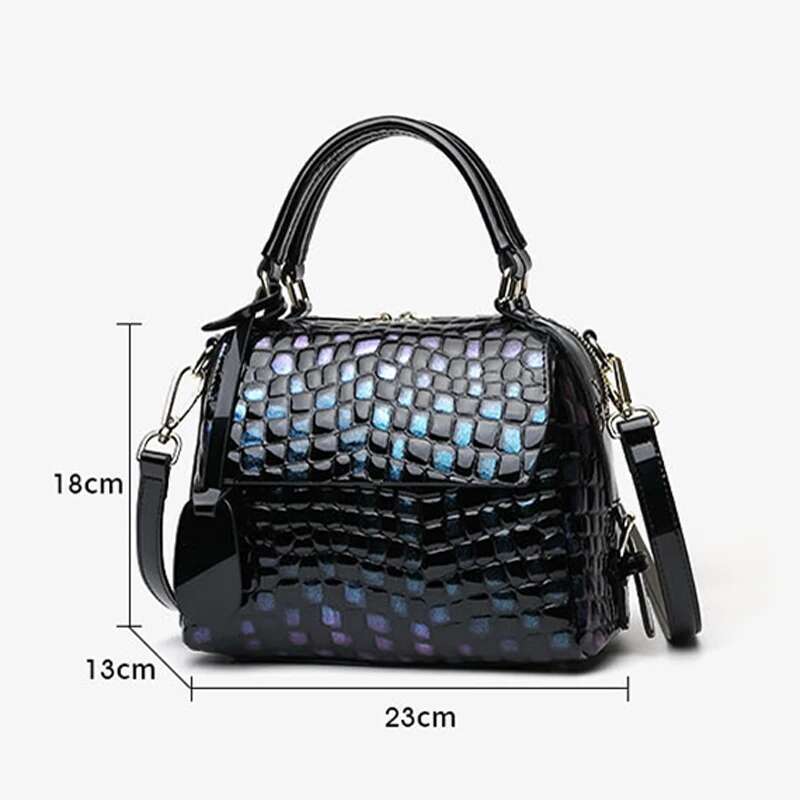 Fashion Genuine Quality Cowhide Leather Shoulder Bag Handbags Women Bags Designer Famous Brand Women's Bag