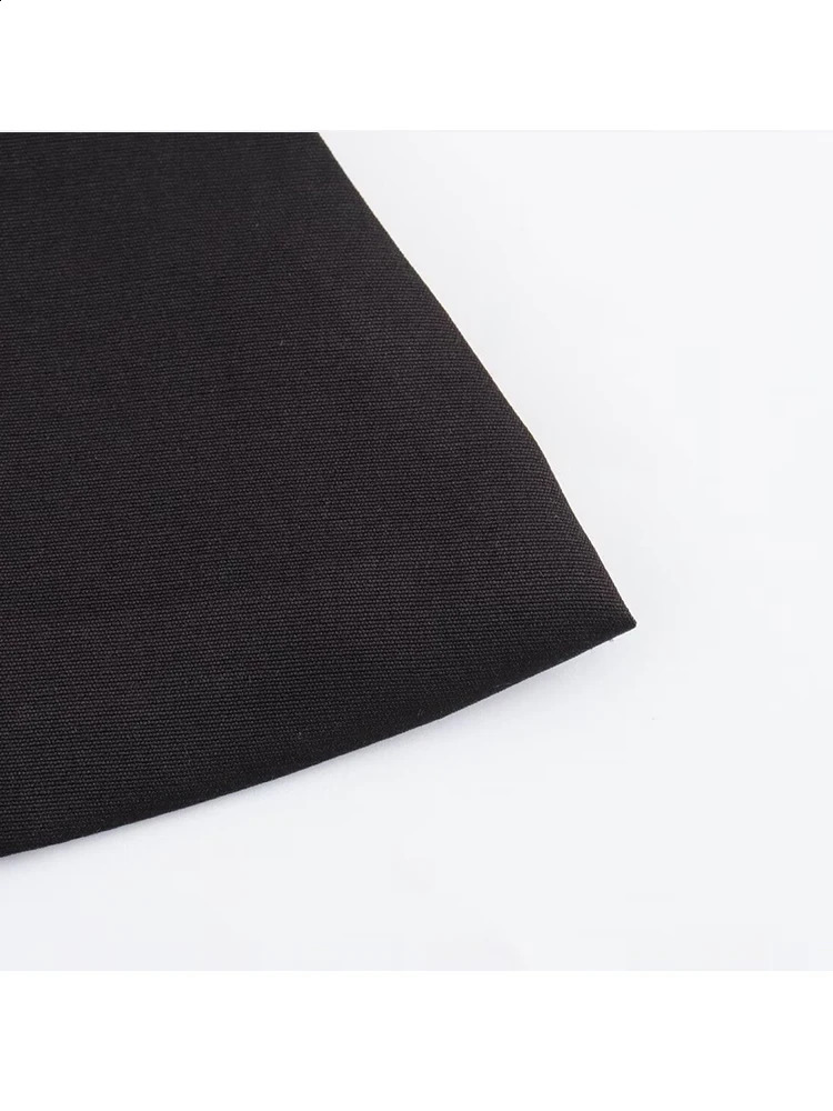 TRAF Women Sexy Backless Strapless Halter Corset Tops 2024Side Zipper Lady Slim Camis Female Solid Chic Tops 250226