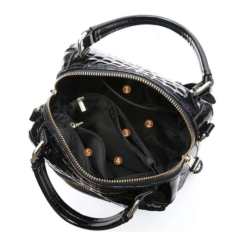 Fashion Genuine Quality Cowhide Leather Shoulder Bag Handbags Women Bags Designer Famous Brand Women's Bag
