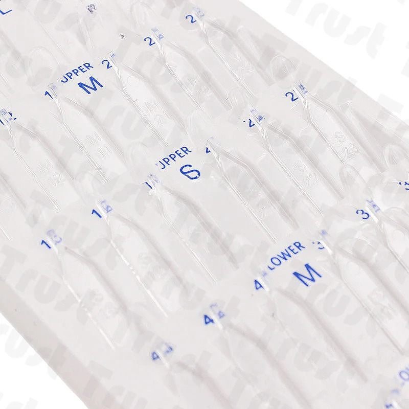 30pcs Dental Veneers Mould Composite Resin Anterior Light Cure Teeth Restoration 250228