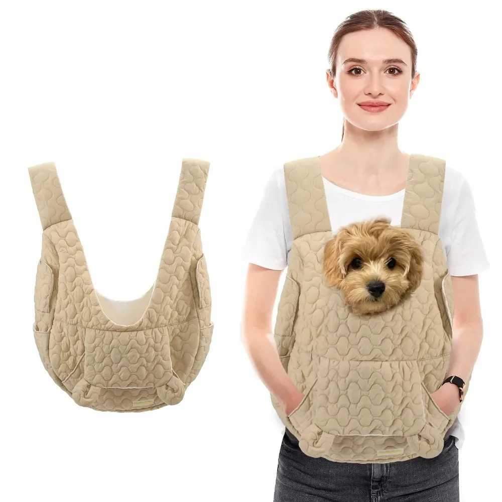 Portable Pet Carrier Bags Extra Large Capacity Chest Backpack for Dog Cat Waterproof Wind Resistant Outdoor Travel Soft Pet Bag 250205