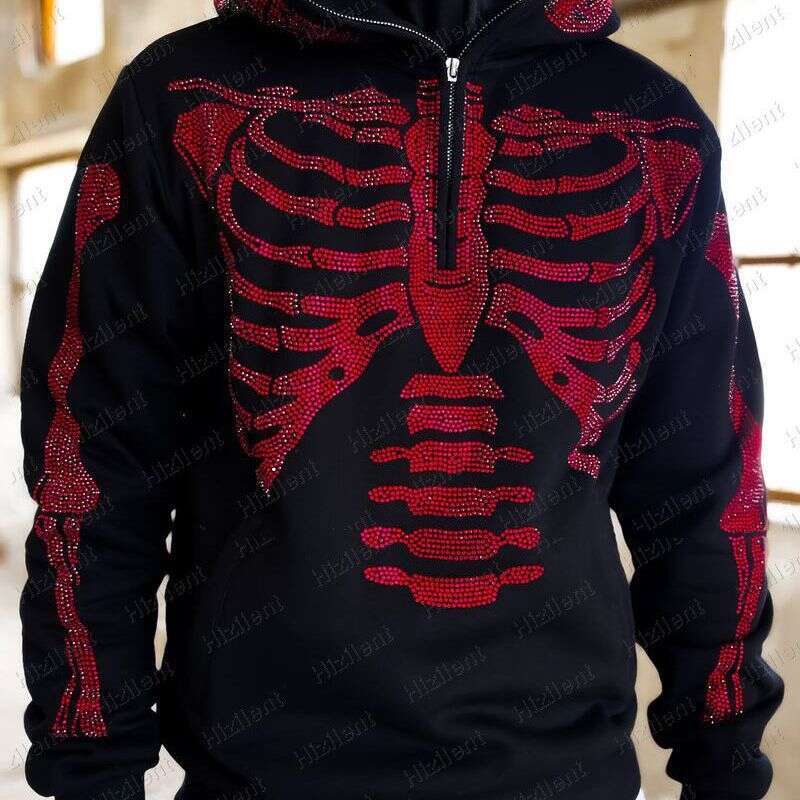 WY33005 Ins style women's clothing autumn and winter new item personalized pattern embroidery loose fitting pullover hooded sweatshirt