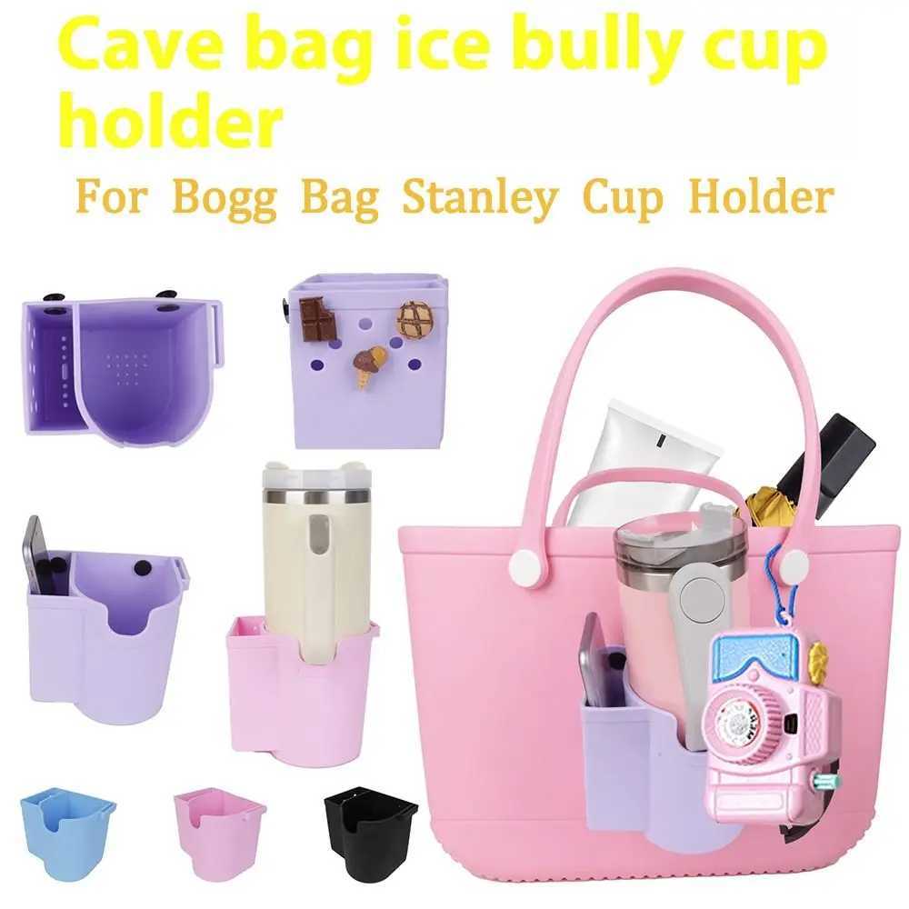 Sil Storage Pouch Cloth Soft Waterproof Phe Holder Phe Storage Organizer Water Cup Holder for Bogg Bag Y250228