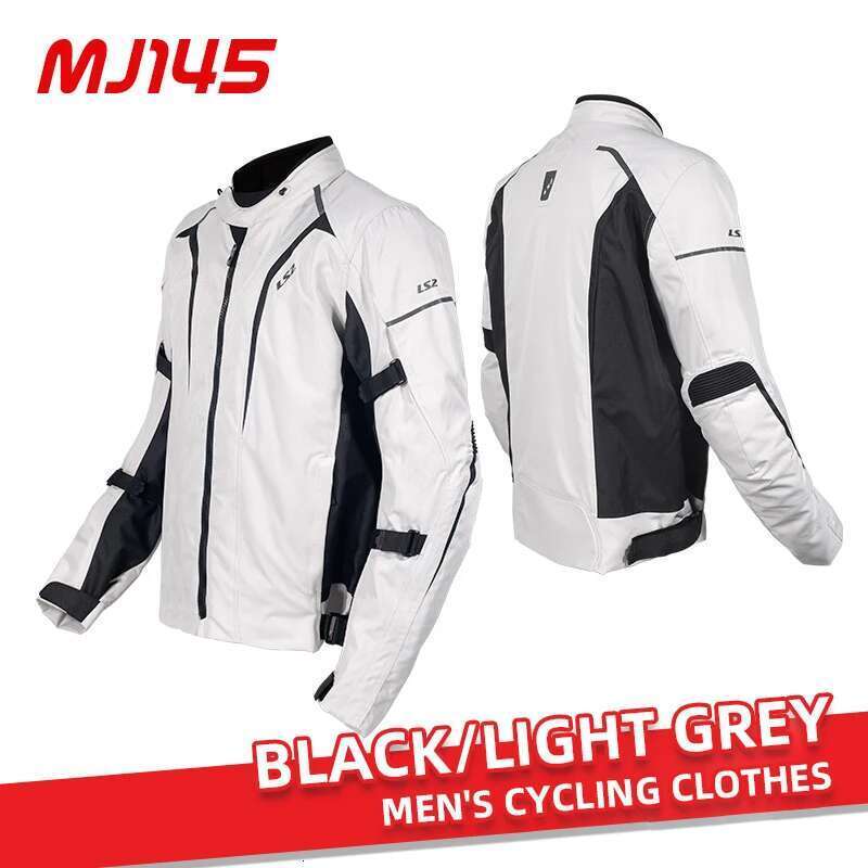 LS2 MP140 motorcycle jacket, motorcycle racing pants, breathable armor, men's and women's off-road soft armor clothing, CE certification