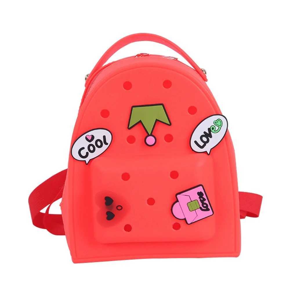Creative DIY EVA Bogg Backpack Sandproof Summer Hole Beach Bag Shodbag Portable Travel Storage Bag Gif for Kids Y250228