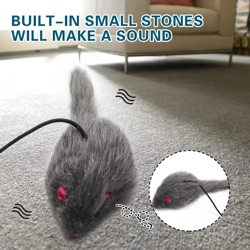 Interactive Cat Toys Hanging Interactive Cat Toys for Indoor Cats Kitten Play Chase Exercise Retractable Cat Teaser Toy