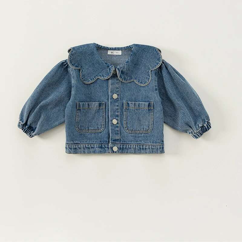 Ddmyshoesvip Denim Jacket Clothes Kids Jackets For Girl Outwear Coat Children Top Infantil Menina Abrigos