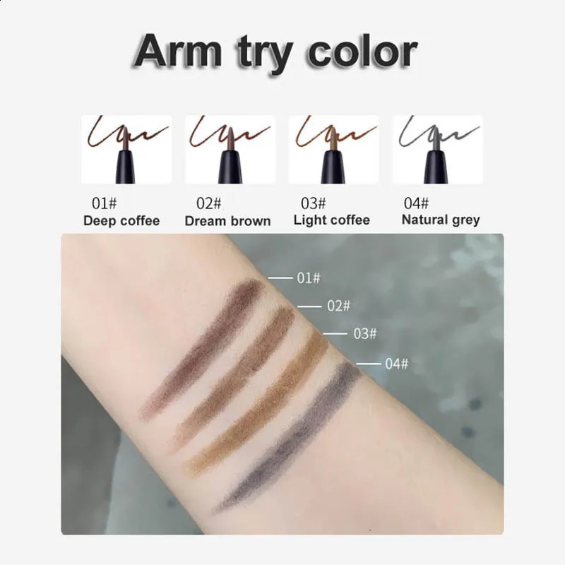 1.5mm Novel Eyebrow Pencils Fine Lead NOVO Waterproof High Quality Professional Makeup Automatic Eyebrow Pencil 250222