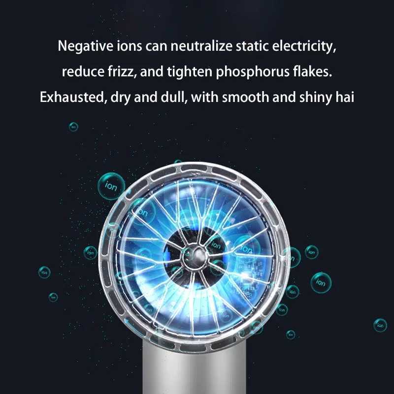 New Arrival Hair Dryer Fast Drying Professional High speed electric turbine drying constant temperature design without damage to hair Z250301
