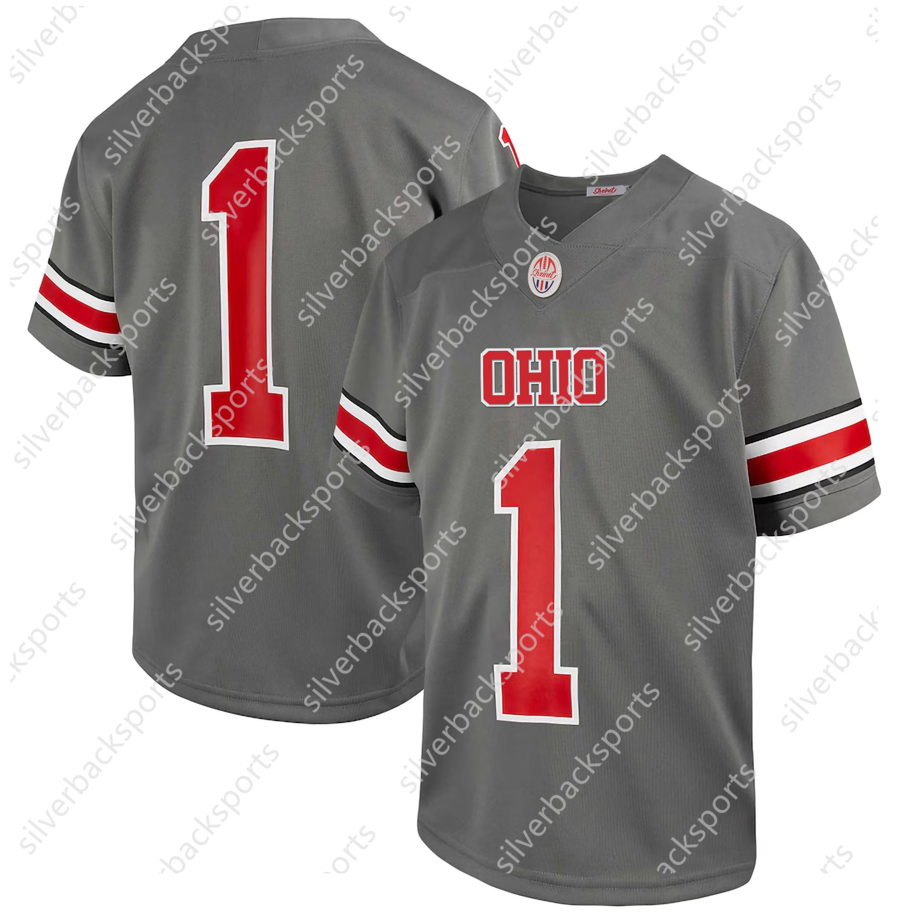4 Jeremiah Smith Ohio States 2025 College National Champion Buckeyes Jersey Jack Sawyer Will Howard Caleb Downs Treveyon Henderson Simon Denzel Burke 