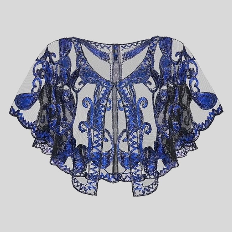 New arrival1920s European and American retro sequined beaded shawl women's dress small vest versatile small coat