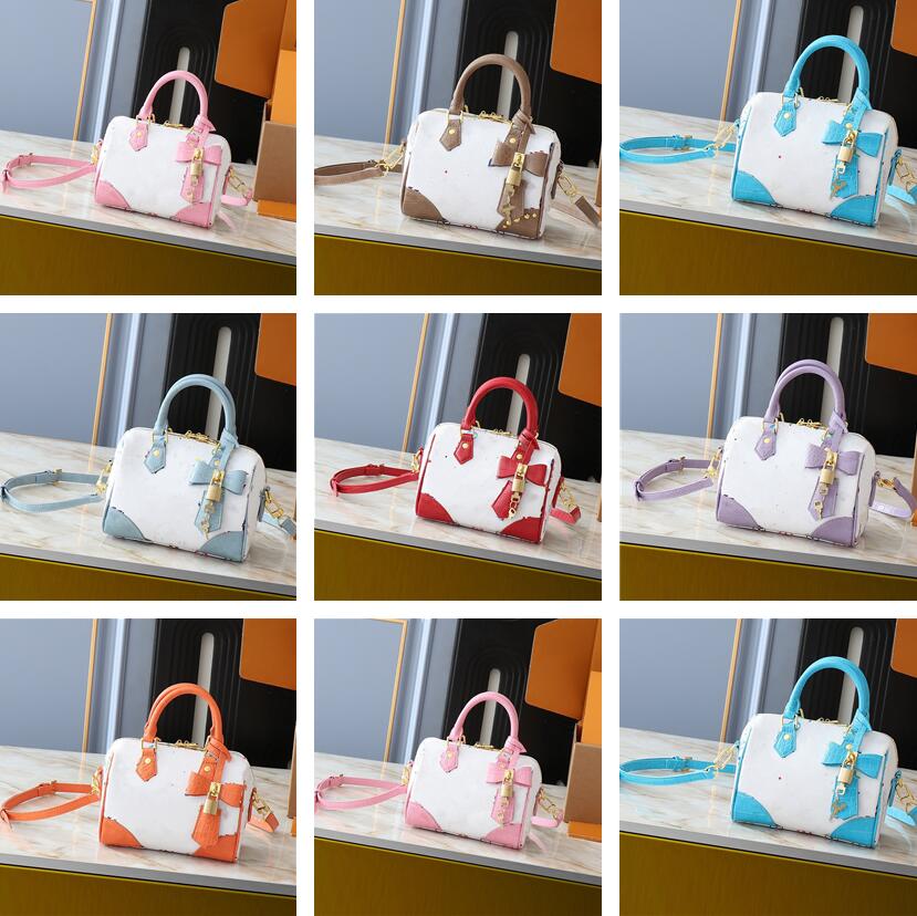 luxurys designers Handbags Purses Cosmetic Bag Women Tote Brand Letter Embossing Genuine Leather Shoulder Bags crossbody bag Pillow bag