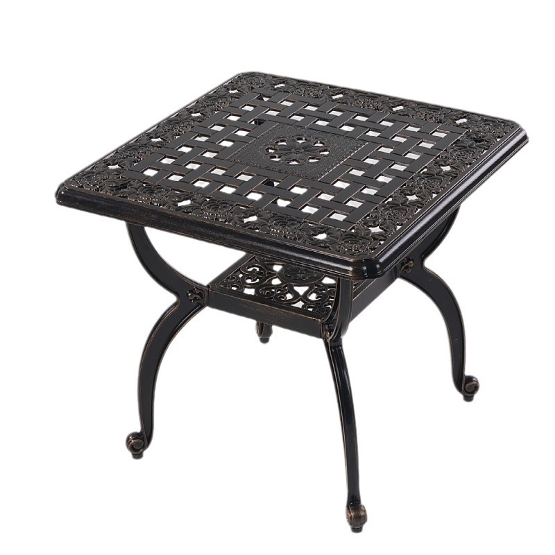 Outdoor tables and chairs coffee table cast aluminum patio open-air leisure villa outdoor garden terrace yard balcony tea table set