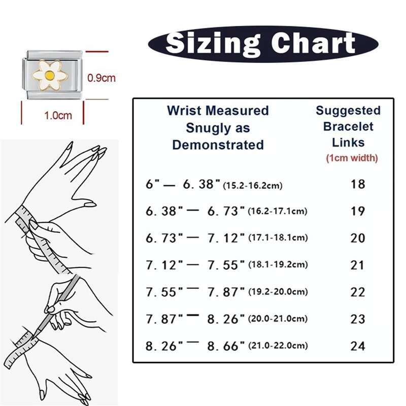 3D White Zircon Bow Moon Butterfly Shell Italian Charm ks Fit 9mm Stainless Steel Bracelet Beads Jewelry Diy Making gifts