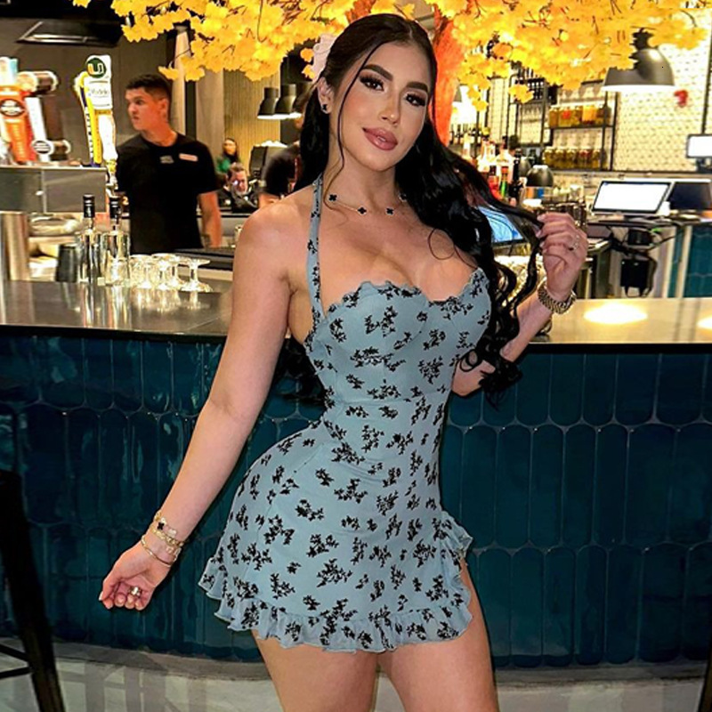 Hot Selling Women's Clothing New Summer New Product Fashionable And Sexy Slim Fit Strapless Lace Up Dress