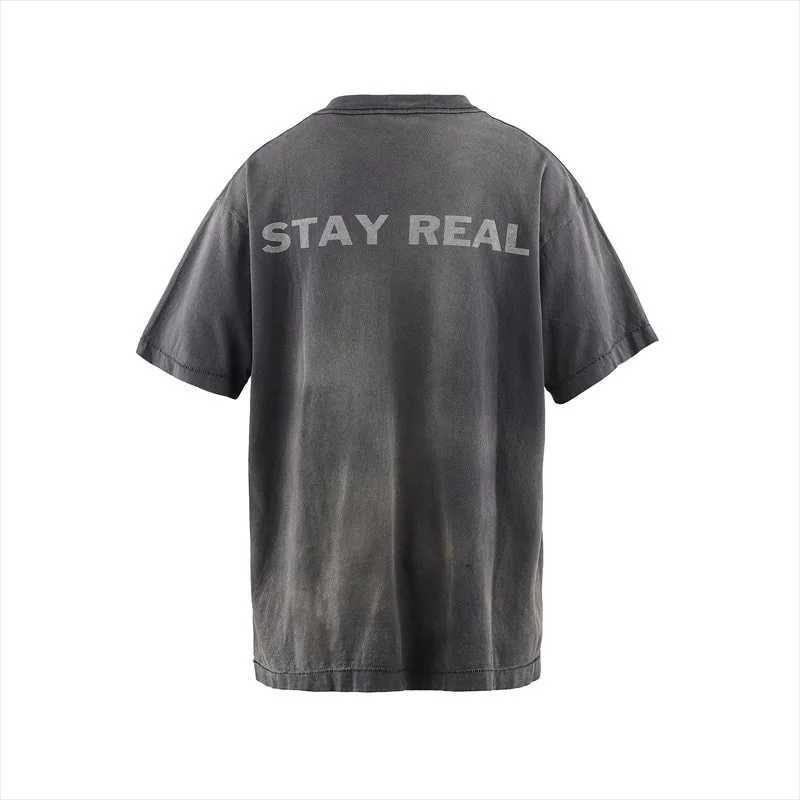 Men's T-Shirts Pay Money To My Pain Saint T-Shirt Men Women Best Quality Oversized 100% Cotton Tee Tops Vintage Washed Black Graphics T Shirt J25