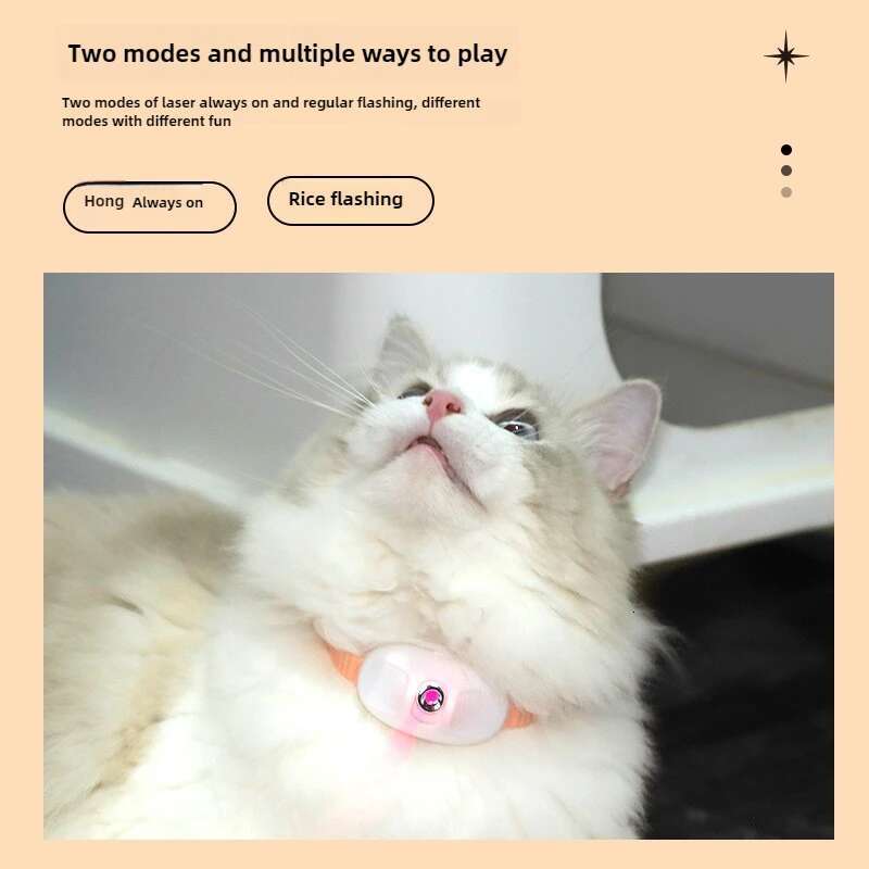 Update Netflix Collar Electric Laser Infrared Teasing Stick To Relieve Boredom Cat Toys Pet Supplies Artifacts