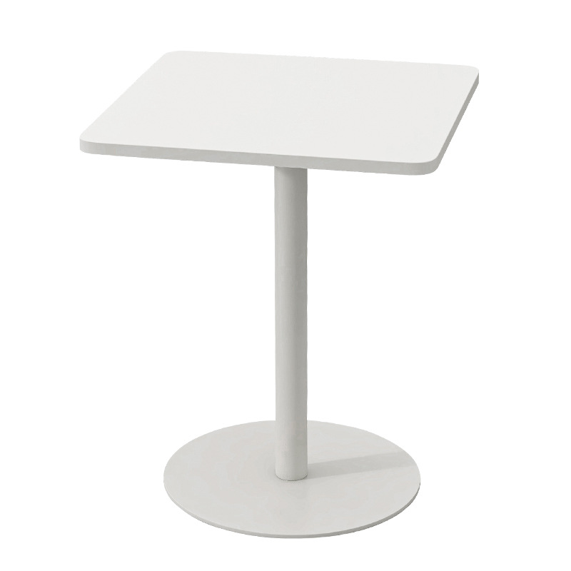 Balcony small square table simple household Scandinavian dining table commercial net red negotiation table coffee table milk tea store restaurant coff