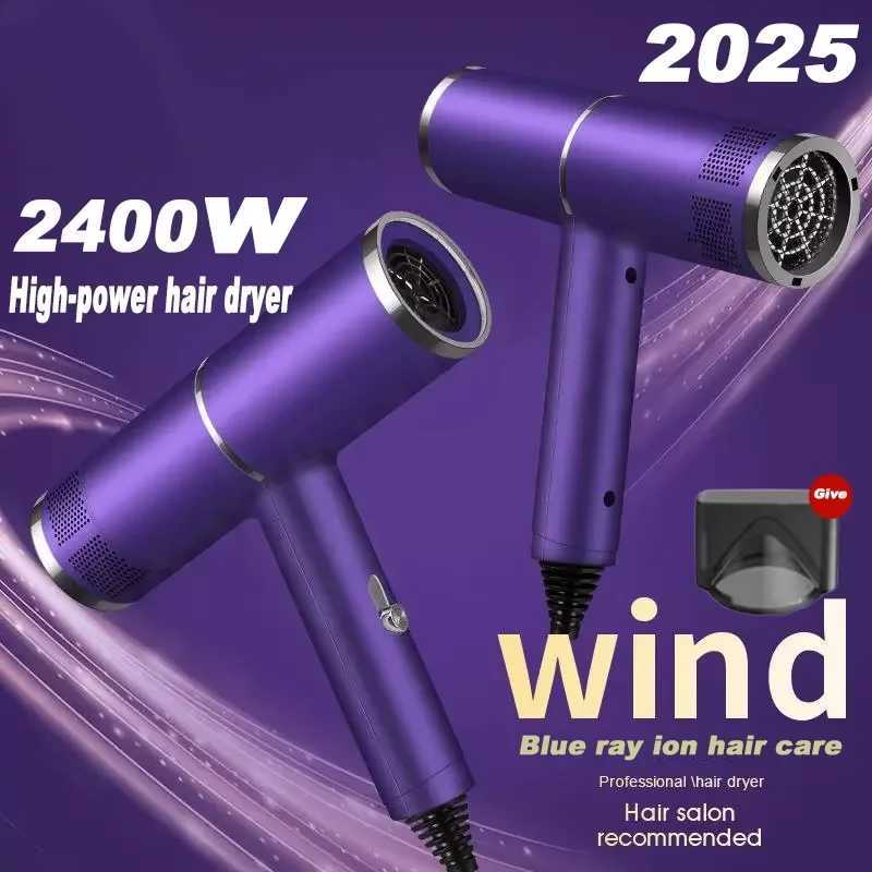 New Arrival Hair Dryer Machine Negative Ionic Hairdryer Blower Highspeed Electricturbine Dryer Constant Temperature Quickdrying Hair Z250301