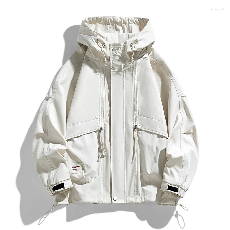 Mens Jackets Oversize Men Jacket Coats Windbreaker Trench 6XL 7XL 8XL Plus Size Hooded Waterproof Black Bomber Camping Loose Thin Softshell