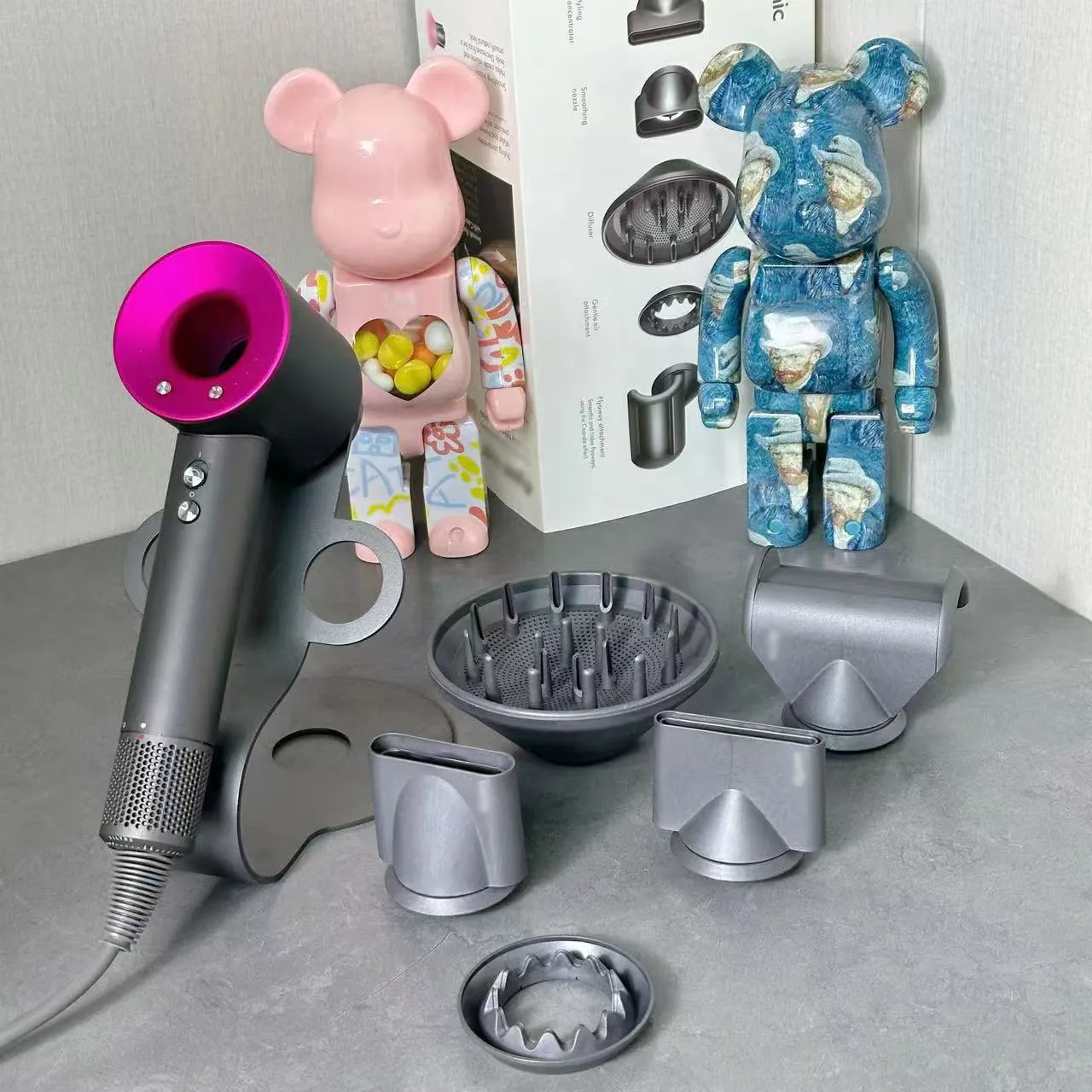 Dryers Designer Salon Anion Mute dryer Quick-dry Safety Powerful Electric Hair Drier Egative Ionic Professional negative Blow Trave