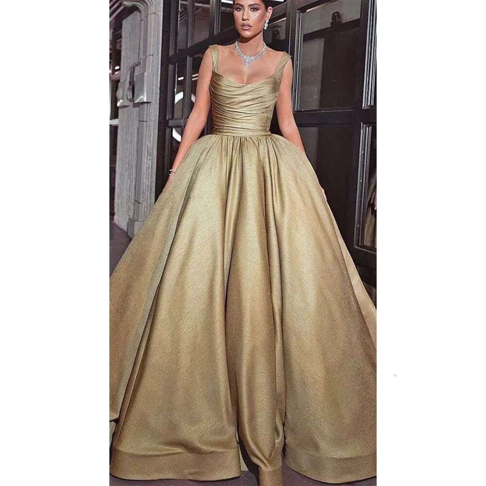 Exquisite Evening Dress, Spaghetti Strap, Ha, Sleeveless, High Quality Set, Formal Event, Banquet, Wedding, Dance, Party, Female Dresses