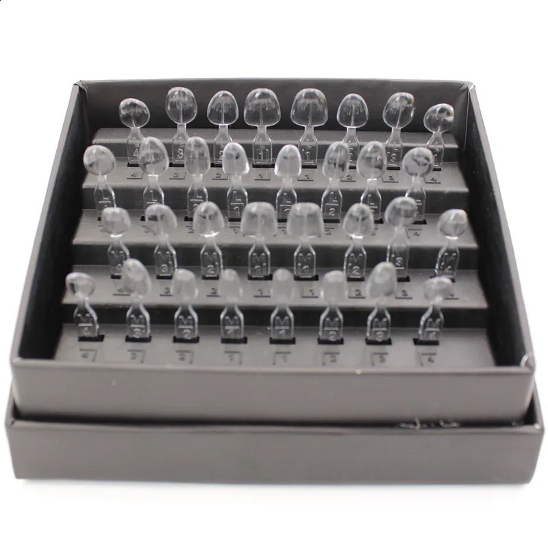 32pcs/Set Dental Veneer Mould Kit Composite Resin Mold Light Cure Autoclave Anterior Front Teeth Mould Teeth Whitening Tools 250227