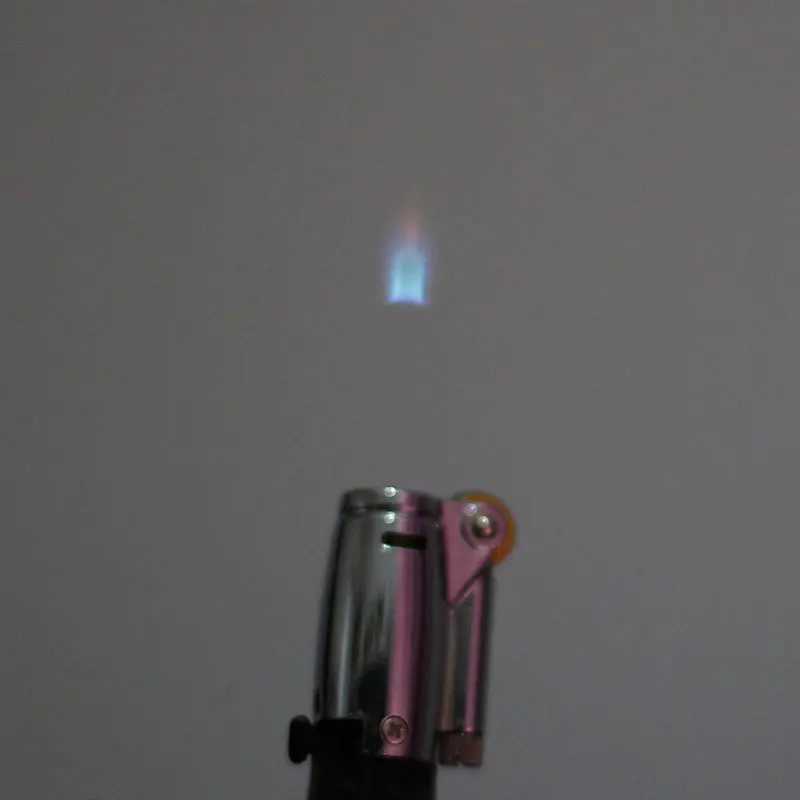 Butane Gas Lighter Creative Floating Flames Grinding Wheel Strip Fashion GiftsT250301