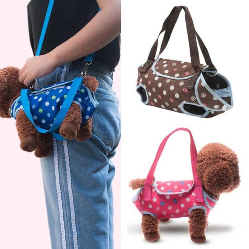 Pet Puppy Carrier Outdoor Travel Dog Shoulder Bag Mesh Oxford Single Comfort Sling Handbag Tote Pouch New 250205