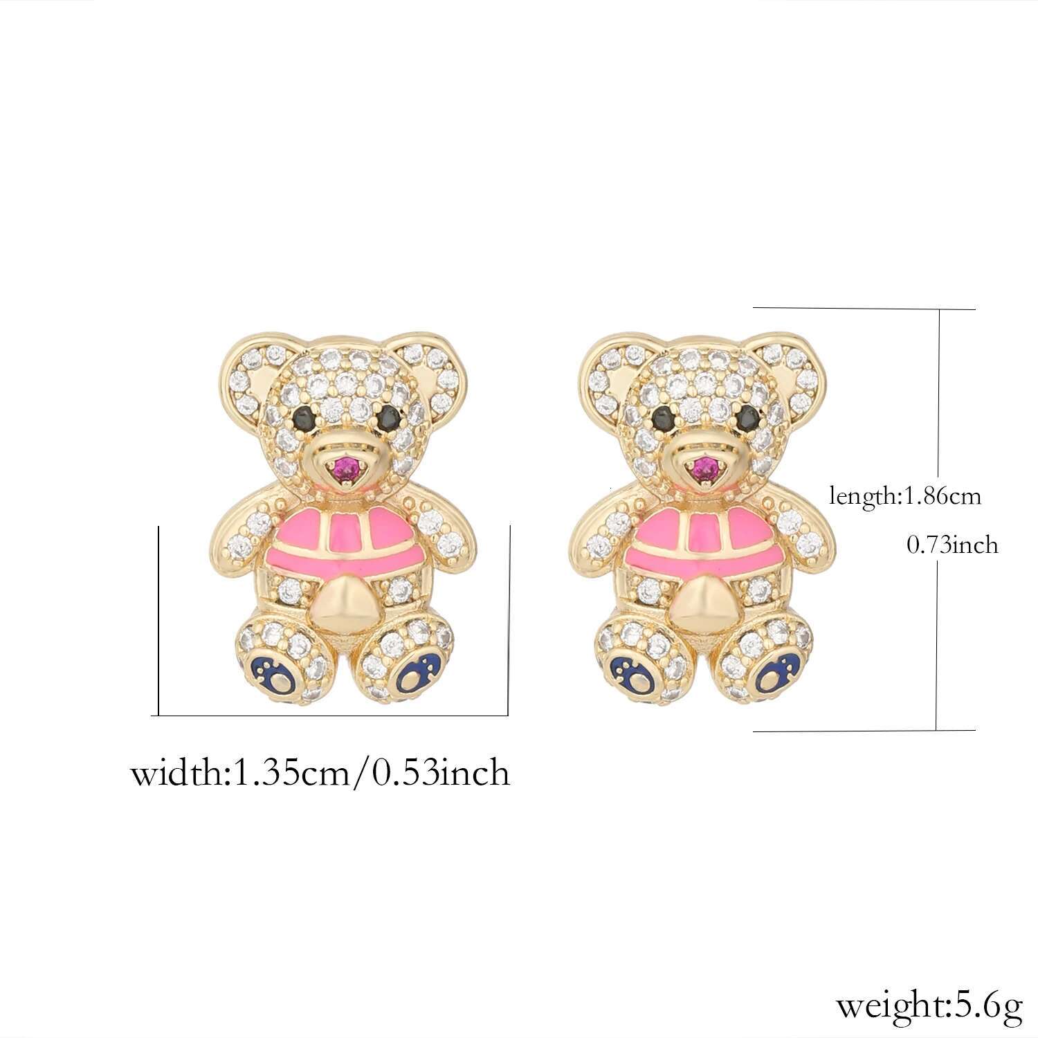 Earings Copper Animal Women Fashion Guangdong Push Back Stud New In Earrings Rushed