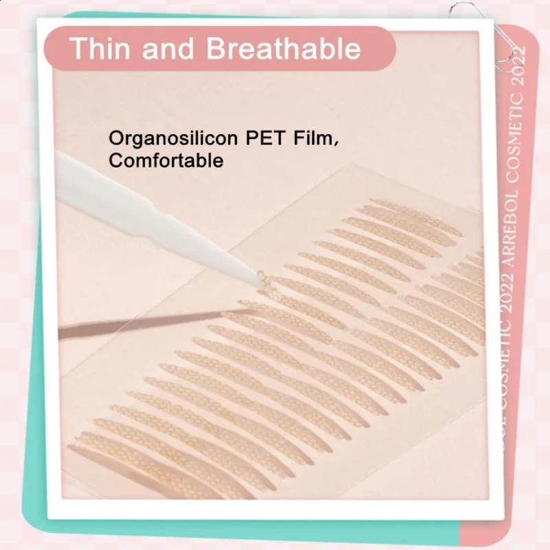 Arrebol Double-fold Eyelid Tape Invisible Eyelid Lift Band Self Adhesive Stickers Waterproof Fiber Paste Big Eye Tools 250224