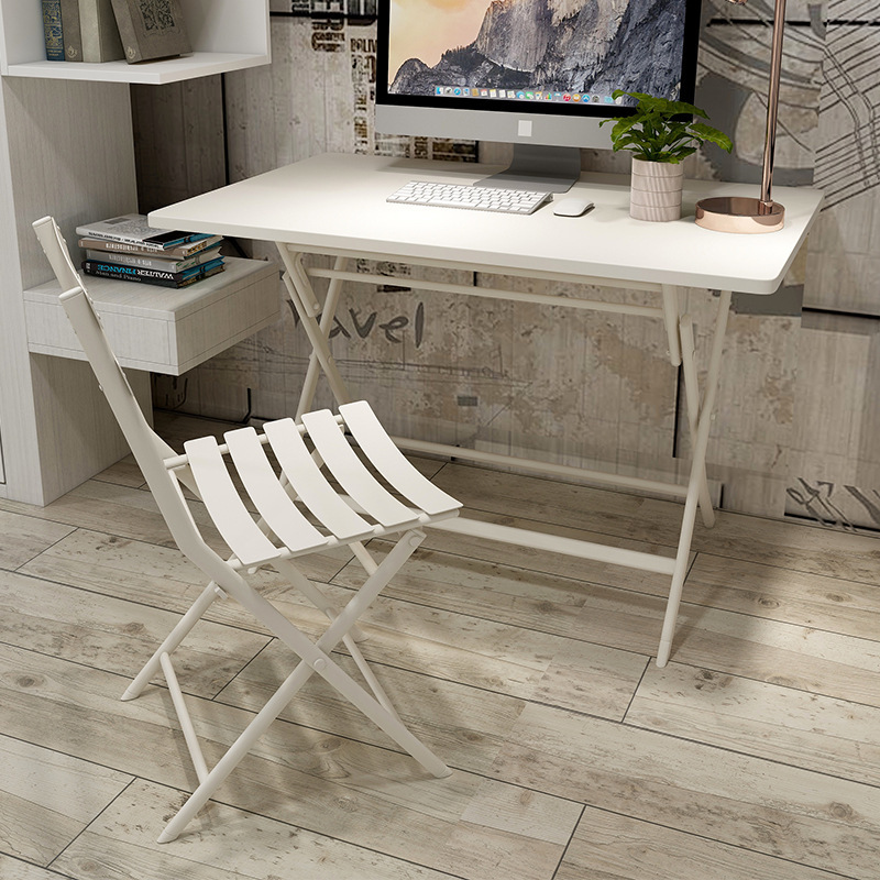 Simple office desk student study desk desk home desktop computer table simple leisure folding small table