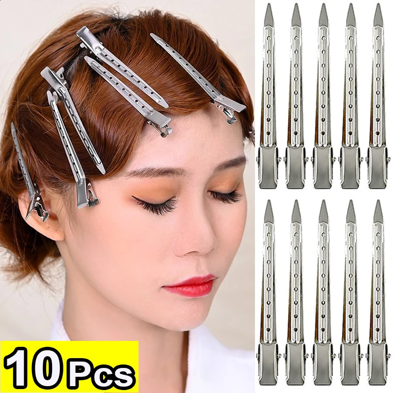 Metal Hair Clips For Styling Sectioning Professional Salon Hairpin Clamps Root Fluffy DIY Clip Tools Accessories 250218