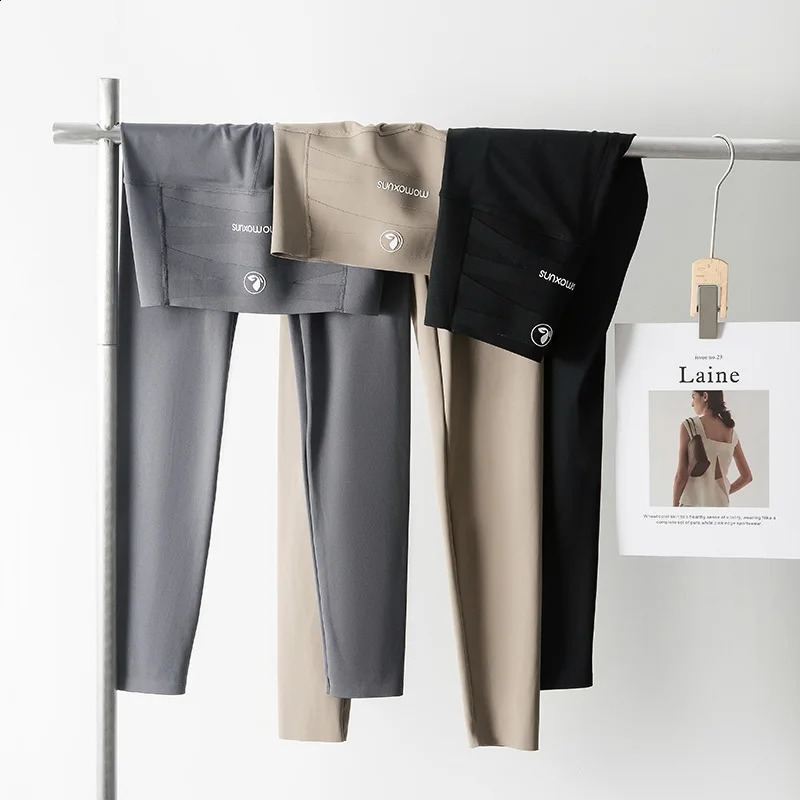 Sexy Legging Womens Shark Pants High Waisted Leggings Slim Pencil Pants No Awkward Thread Women Clothing 250225
