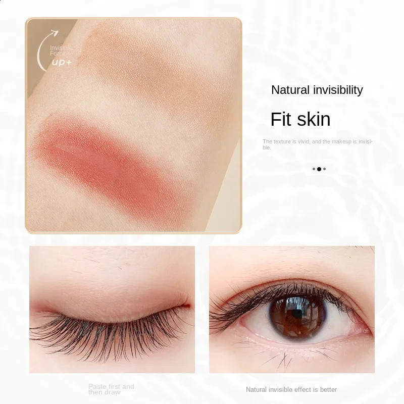 Box Eye Lift Strips Double Eyelid Tape Eyelid Stripe Big Eyes Invisible Double Fold Eyelid Stickers Make Up Tools Clear Gray 250224