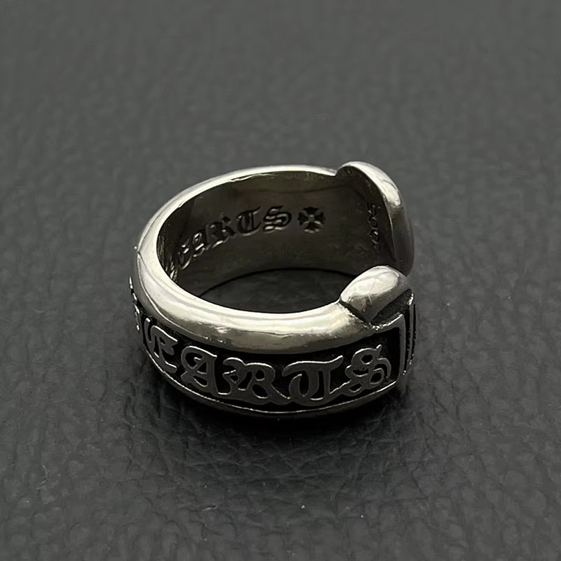 Xmzbx Wholesale Cross Sense odvanced Vintage Punk Hiphop Retro Style Open Roll Ring Fashion Jewelry for Men Woman Gothic Chro
