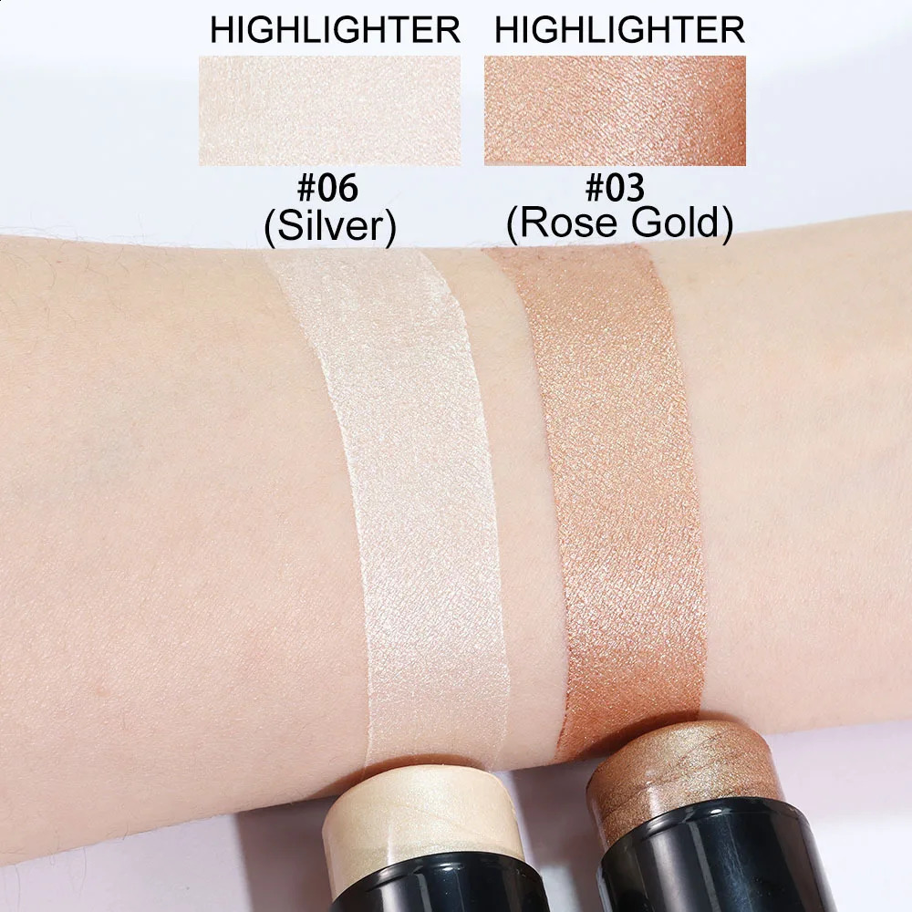 Highlighting Bronzer Stick Bright powder blusher concealer Makeup for lasting correction of nose shadow contour y250219