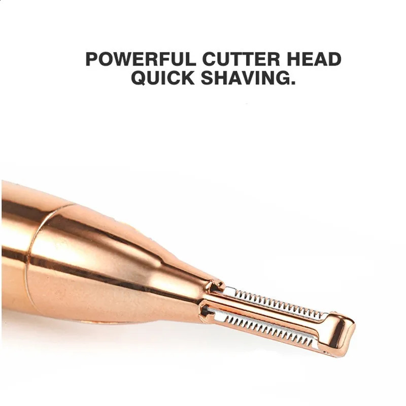 Portable 4 IN 1 Womens Electric Epilator Hair Remover Painless Shaver For Women Bikini Body Eyebrow Trimmer USB Charging 250305