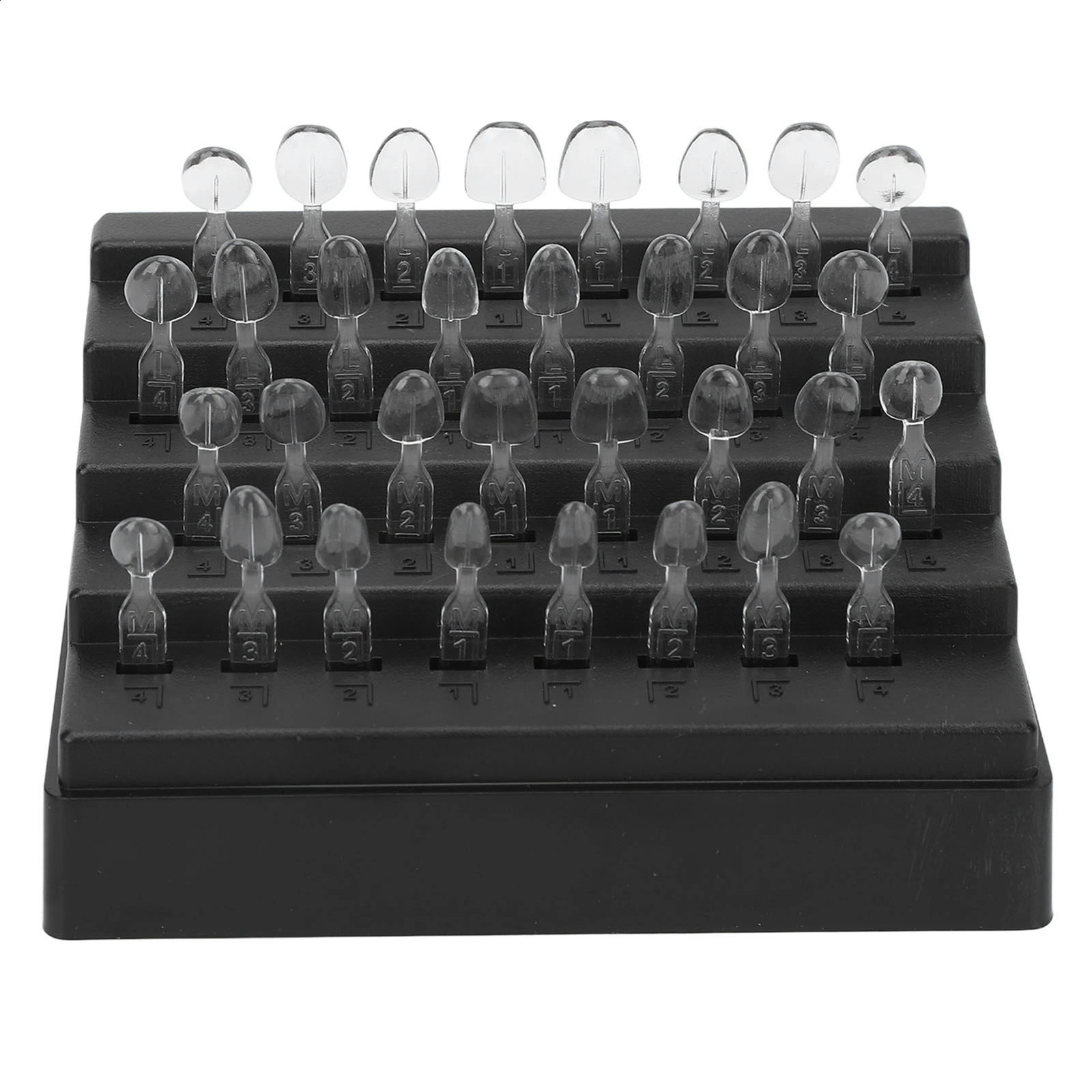 32Pcs/Set Dental Veneer Mould Kit Composite Resin Mold Light Cure Autoclave Anterior Front Teeth Mould Teeth Whitening Tools 250228