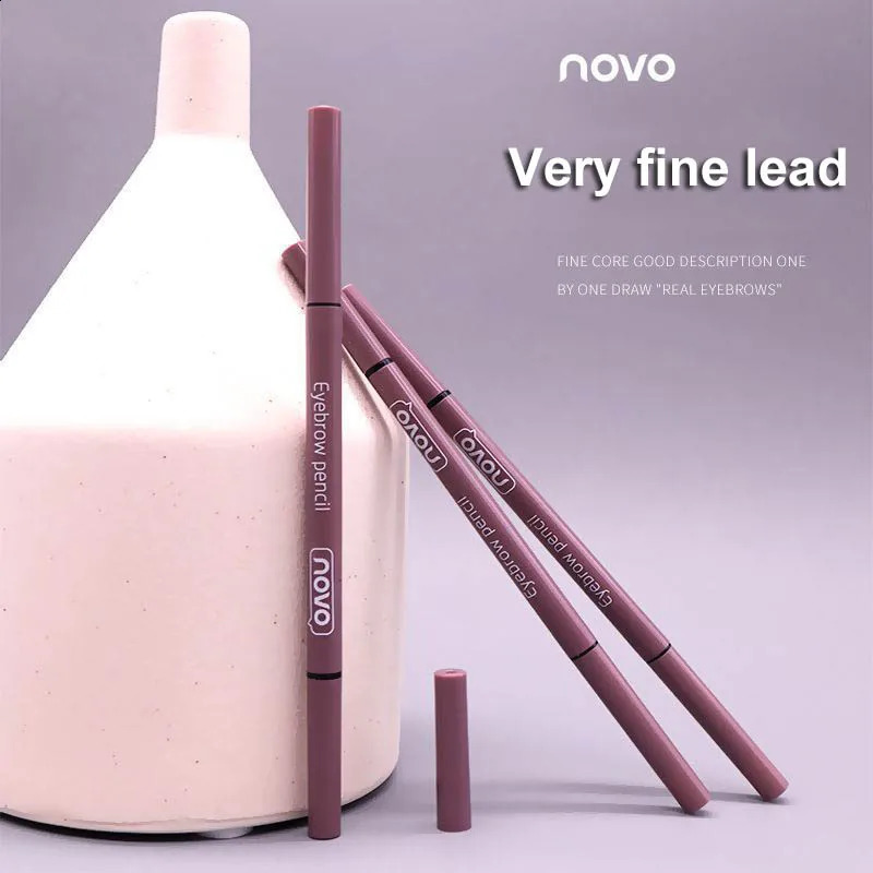 1.5mm Novel Eyebrow Pencils Fine Lead NOVO Waterproof High Quality Professional Makeup Automatic Eyebrow Pencil 250222