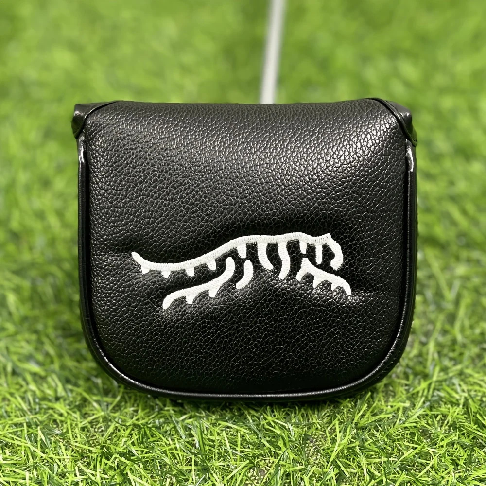 1pc Fashion Tiger Golf Club Putter Head Cover suitable for every outdoor enthusiasts waterproof easy to use magnetic closure 250228