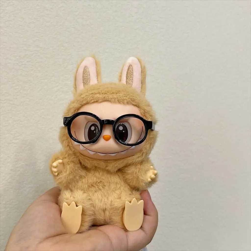 17cm Mini Plush DollS Clothes Outfit Accessories For Korea Kpop Exo Labubu Idol glasses sunglasses Clothing Gift W250301
