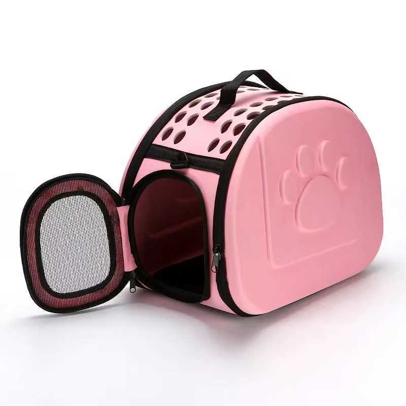 Pet Carrier Bag Portable Outdoor Cat Foldable Dog Travel Pet Bag Puppy Carrying Shoulder Cat Dog Bags Large Capacity Fashion Carrying Pet Supplies 250