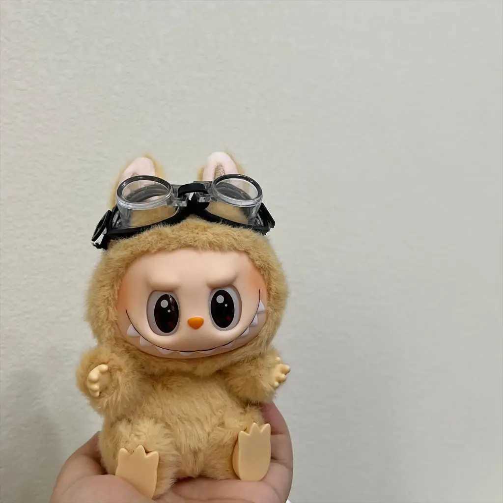 17cm Mini Plush DollS Clothes Outfit Accessories For Korea Kpop Exo Labubu Idol glasses sunglasses Clothing Gift W250301