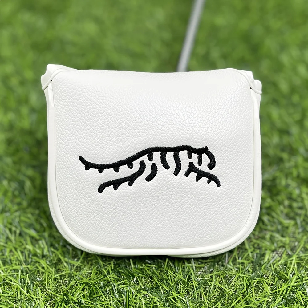 1pc Fashion Tiger Golf Club Putter Head Cover suitable for every outdoor enthusiasts waterproof easy to use magnetic closure 250228