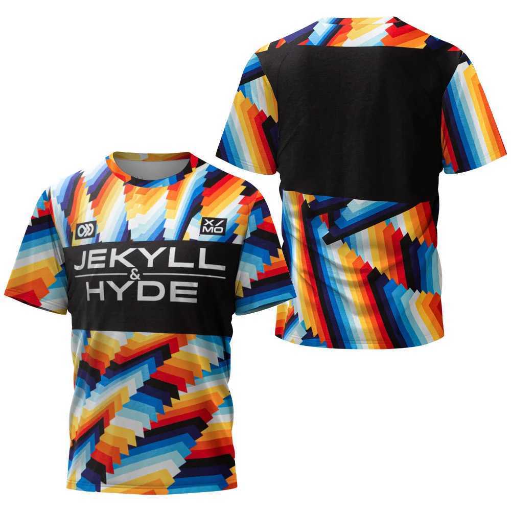 Men's T-Shirts Fashion Trend Mens Table Tennis T-shirt Mens Summer Tennis Badminton T-shirt Top Table Tennis Club Quick Drying Short Sleeve J2503
