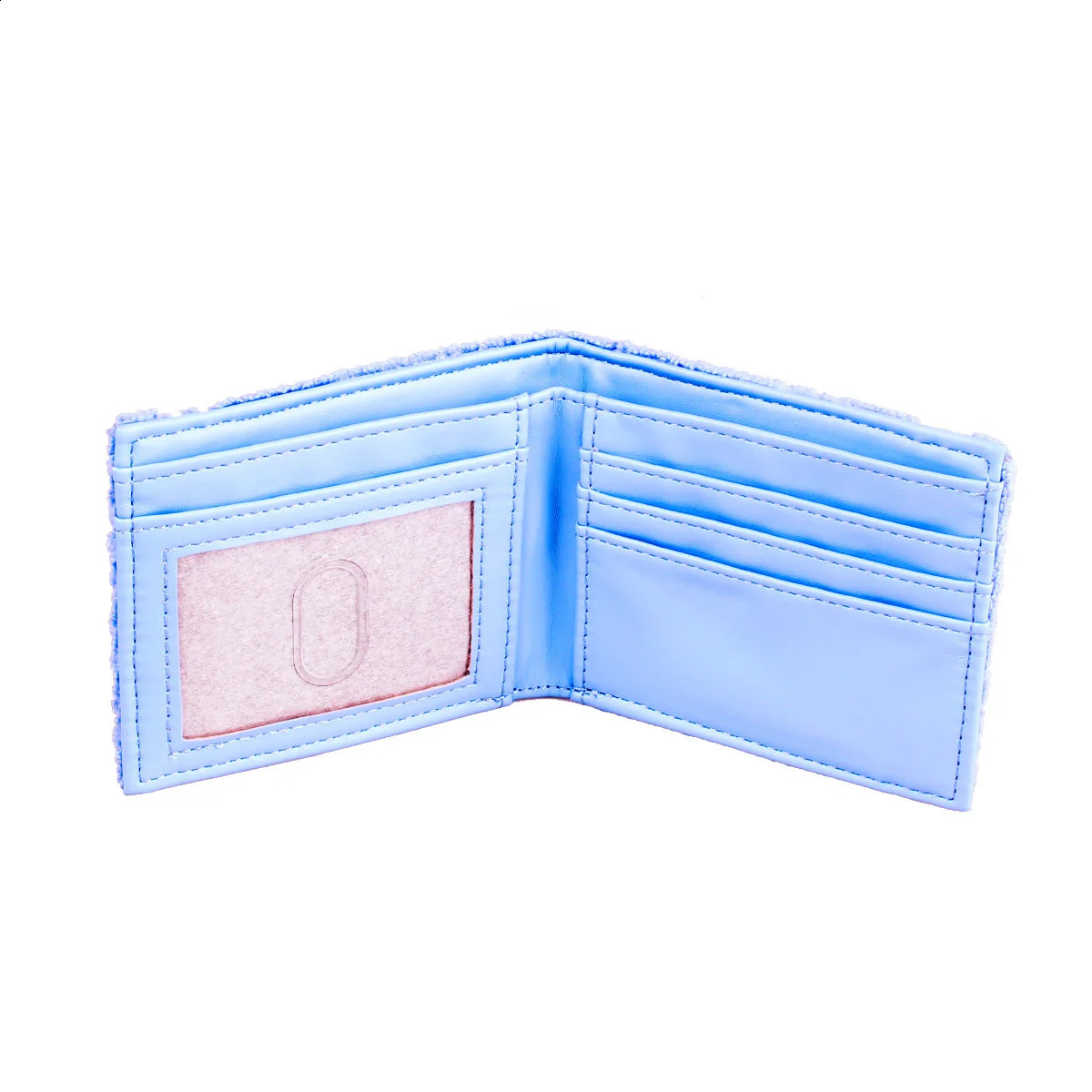 Towel cloth embroidered anime fashion wallet personalized ID card holder 250228